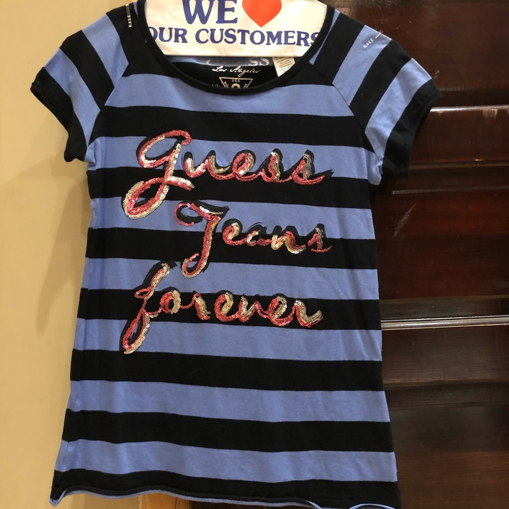 Girls Guess Striped T-shirt
